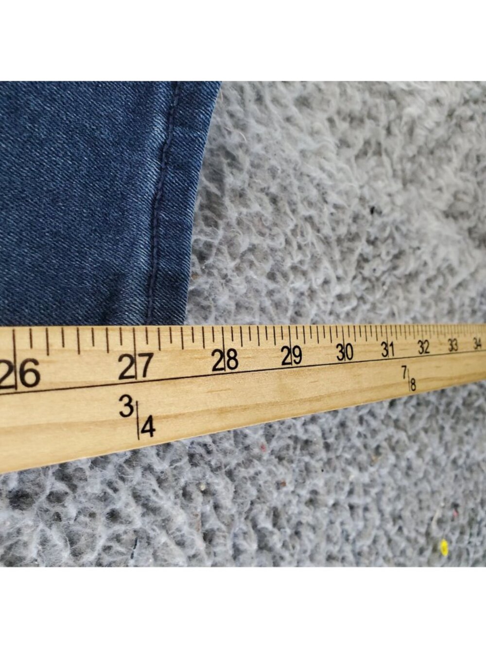 Old Navy Jeans Womens 10 Blue Rockstar Super Skinny High Rise Slim Pockets - Picture 6 of 11